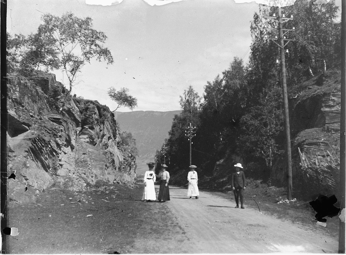 Johs. (Johannes) Johannessen, Kvamsporten, Gudbrandsdalen, gruppe 4, ukjente.