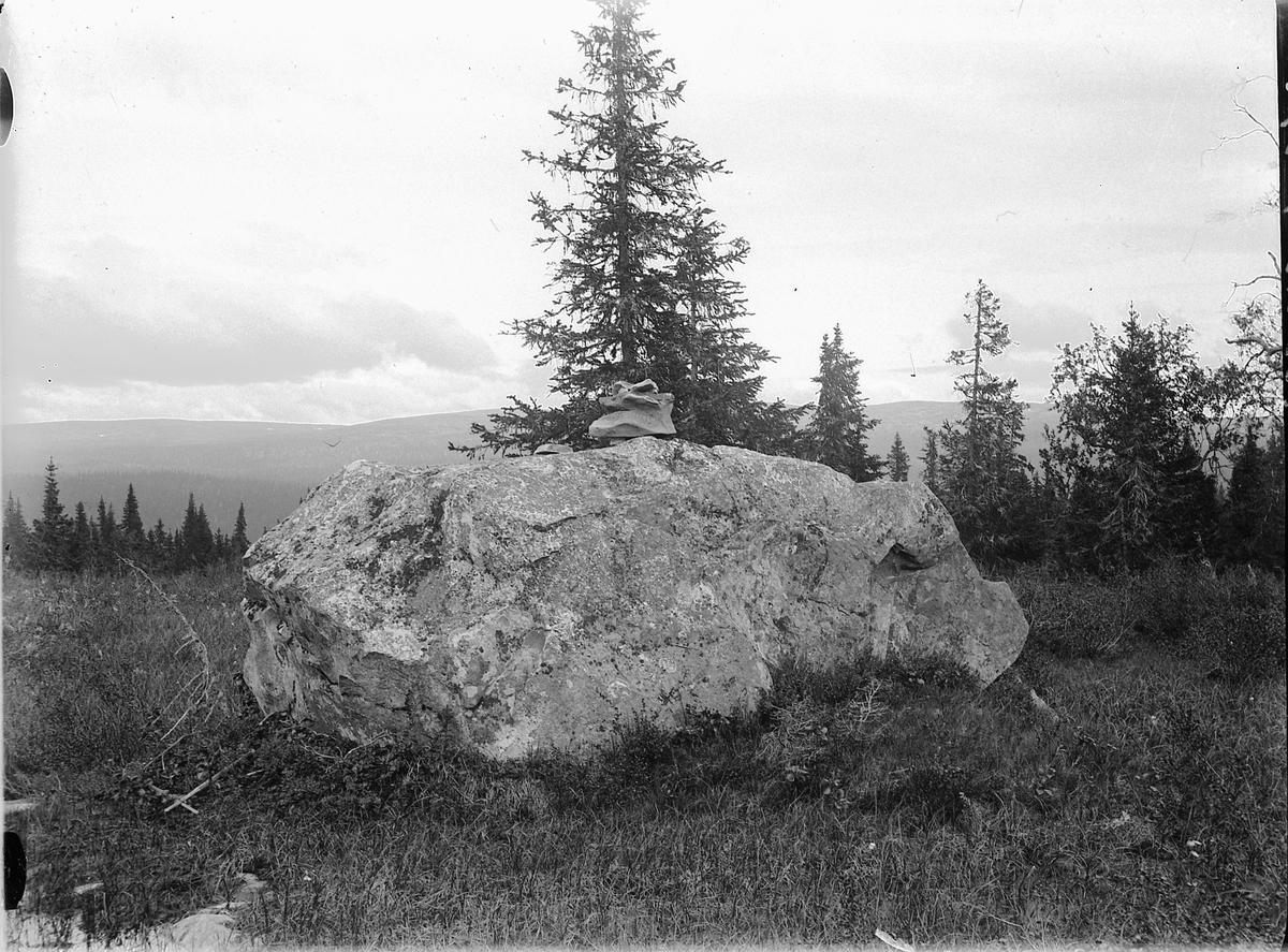Simen Baardseth, Sjuguttsteinen i Ringsakerfjellet.