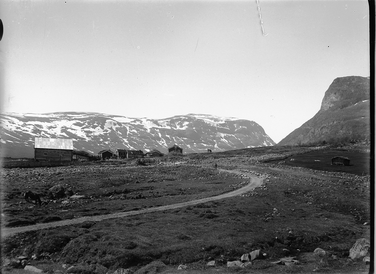 Simen Baardseth, Sikkildalsseter. Fjellandskap.