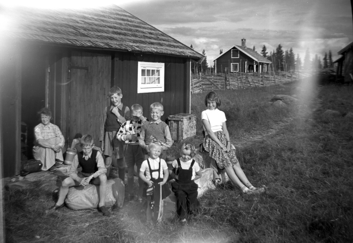 Håkon Prestkværn, Barn, seterhus, ukjent sted.