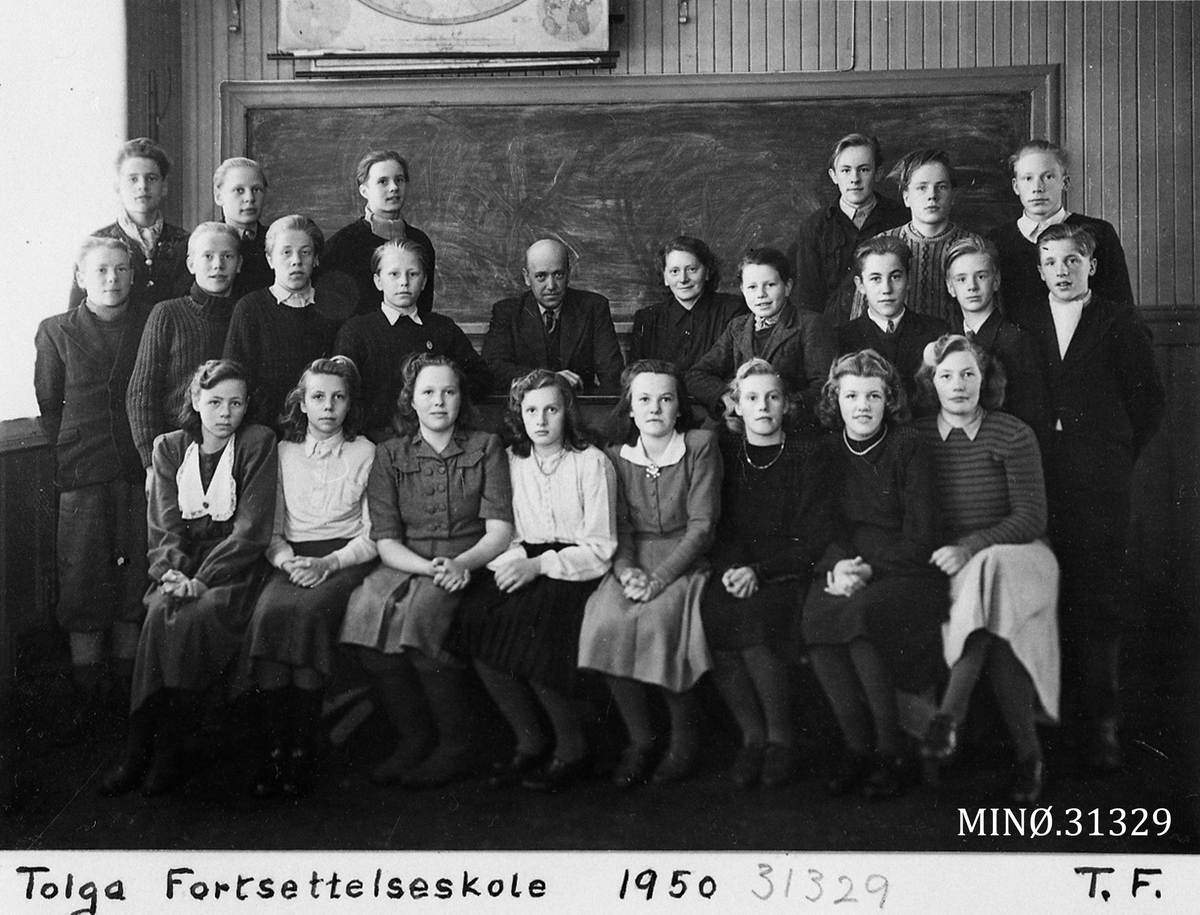 Tynset Foto, Tolga fortsettelsesskole 1950