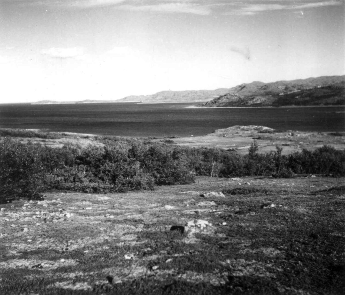 Virginia Raymond Davidson, Muligens Sør-Varanger, mest sannsynlig lenger vest. (Laksefjord?). Foto fra 1958.
