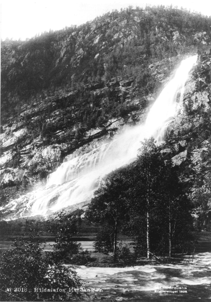 Marthinius Skøien, Hildalsfossen, Odda, Hordaland.