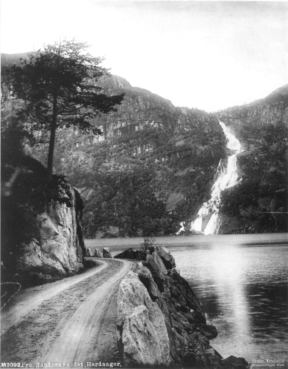 Marthinius Skøien, Sandvinvatnet, Odda, Hordaland.