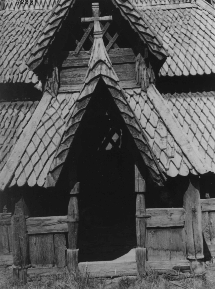 Anders Beer Wilse, Borgund stavkirke