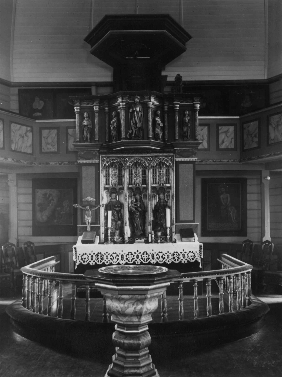 Anders Beer Wilse, Hadsel kirke