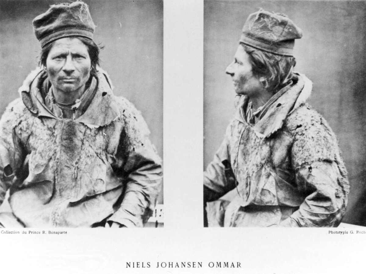 G. Roche, Roland Bonaparte sin samling. Portrett av Nils Andersson Omna. Inngår i Bonapartes sameportretter som nr. 15. Bonaparte