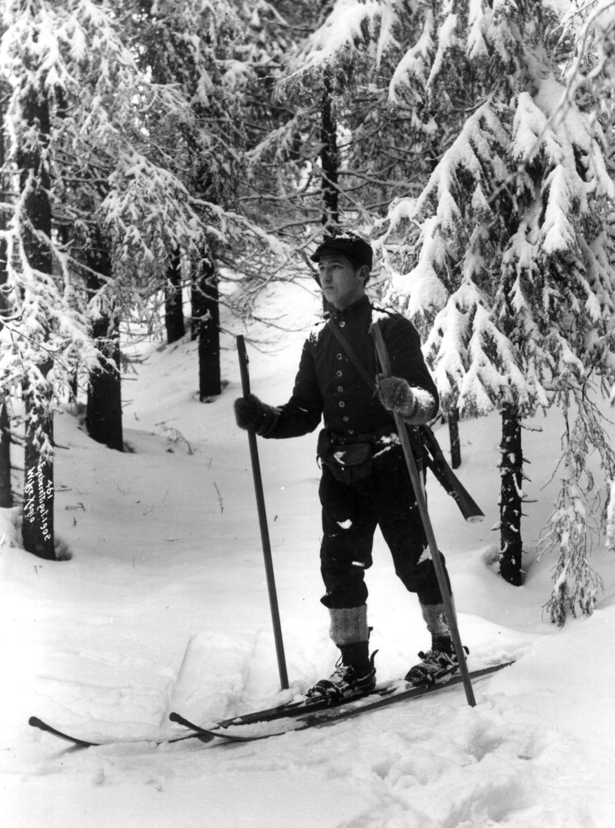 Anders Beer Wilse, Jeger på ski