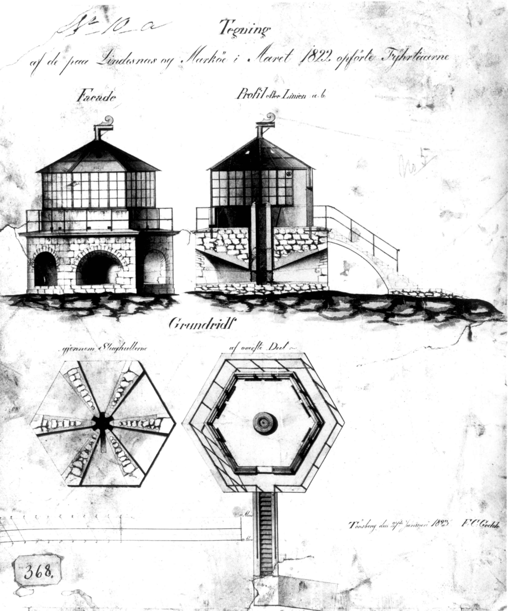 Anders Beer Wilse, Markøy fyr