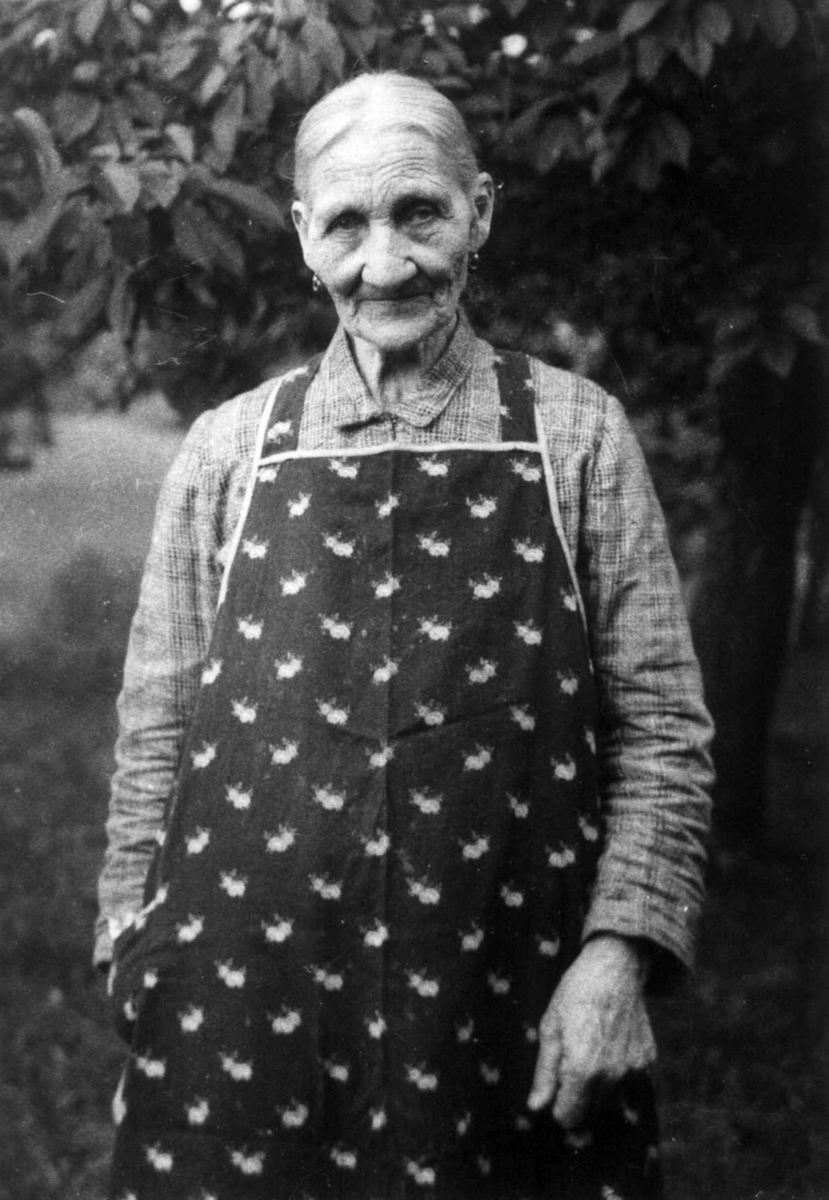 Anna Grostøl, Portrett av Johanne Knutsen født i Birkenes 1857. Tveit, Kristiansand 1937.