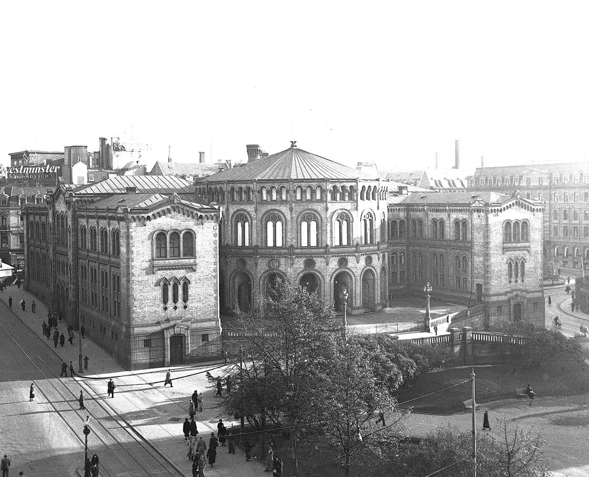 Axel Quinsgaard Wiborg, Stortinget, Oslo.