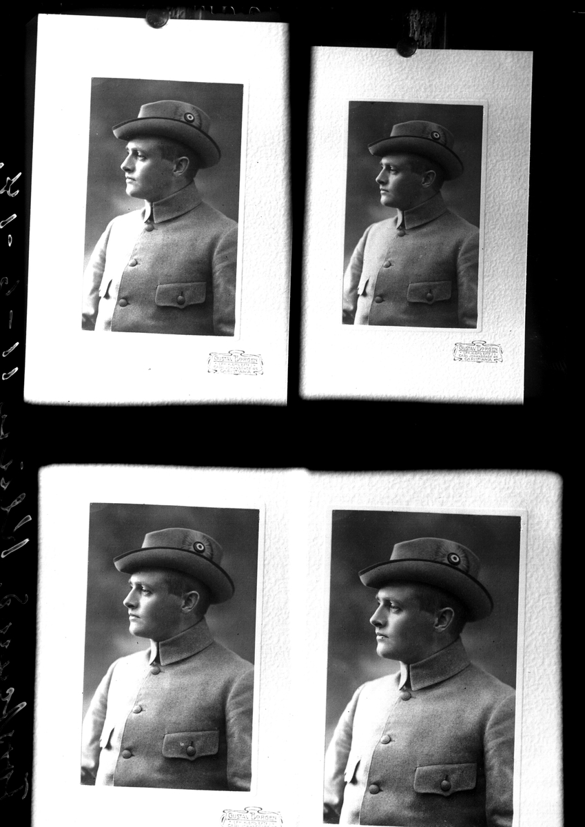 Gustav Borgen, Avfotografering.