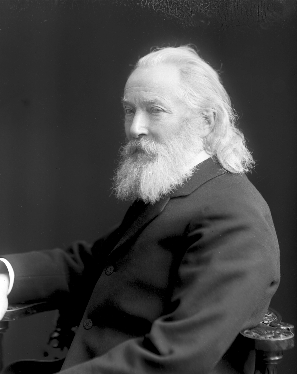 Gustav Borgen, Portrett, billedhugger Jacobsen.