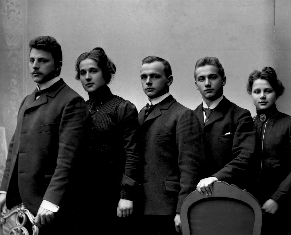 Gustav Borgen, Famileportrett.