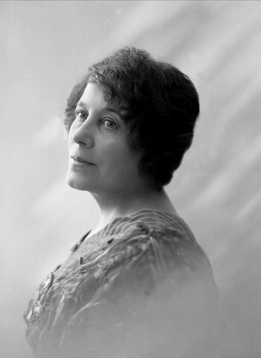 Gustav Borgen, Portrett, skuespillerinne Ragna Marie Wettergren.