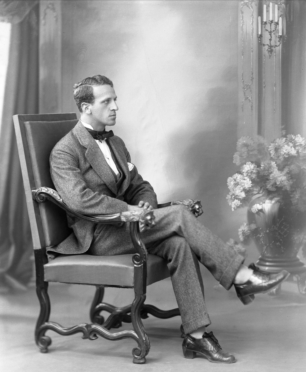 Gustav Borgen, Portrett, skuespiller Gjems-Selmer.