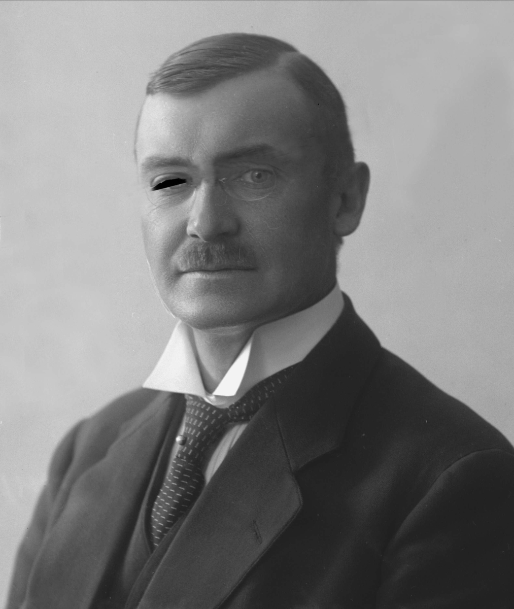 Gustav Borgen, Portrett av lege Ove Hjort.
