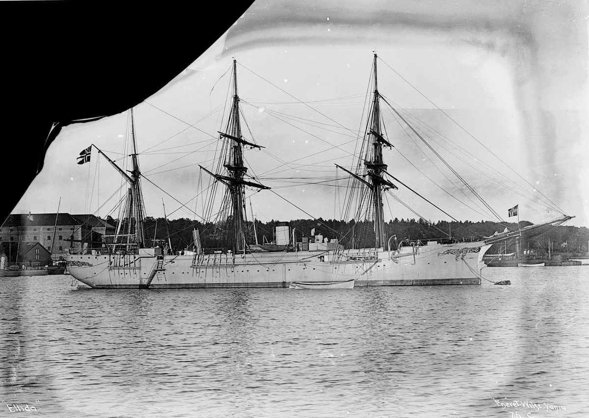 Anders Beer Wilse, Ellida (b. 1880, Karljohansvern, Horten), kanonbåt.