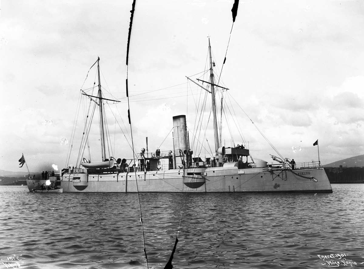 Anders Beer Wilse, Viking (b. 1891, Karljohansvern verft, Horten), kanonbåt, bredside