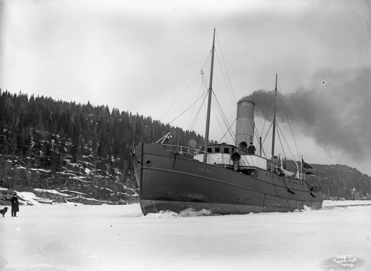 Anders Beer Wilse, D/S Isbjørn (b. 1894, Akers Mekaniske Verksted, Christiania), isbryter