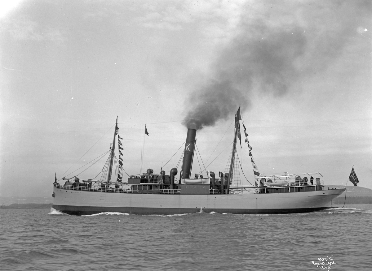 Anders Beer Wilse, D/S Brighton (b. 1902, Framnes Mekaniske Verksted, Sandefjord)