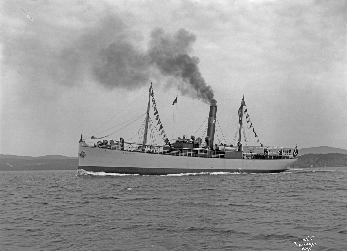 Anders Beer Wilse, D/S Brighton (b. 1902, Framnes Mekaniske Verksted, Sandefjord)