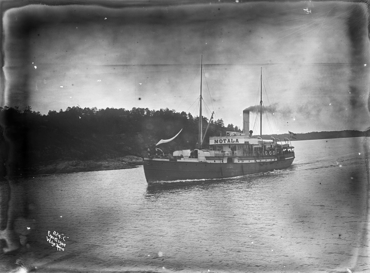 Anders Beer Wilse, D/S Motala (b. 1868, Motala C0., Norrkøping)