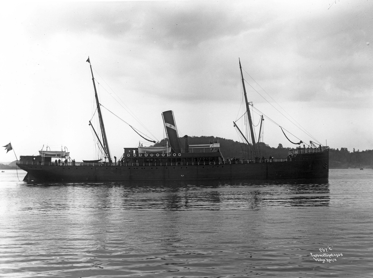Anders Beer Wilse, D/S Sovereign (b. 1886, R. Dixon & Co., Middlesborough)