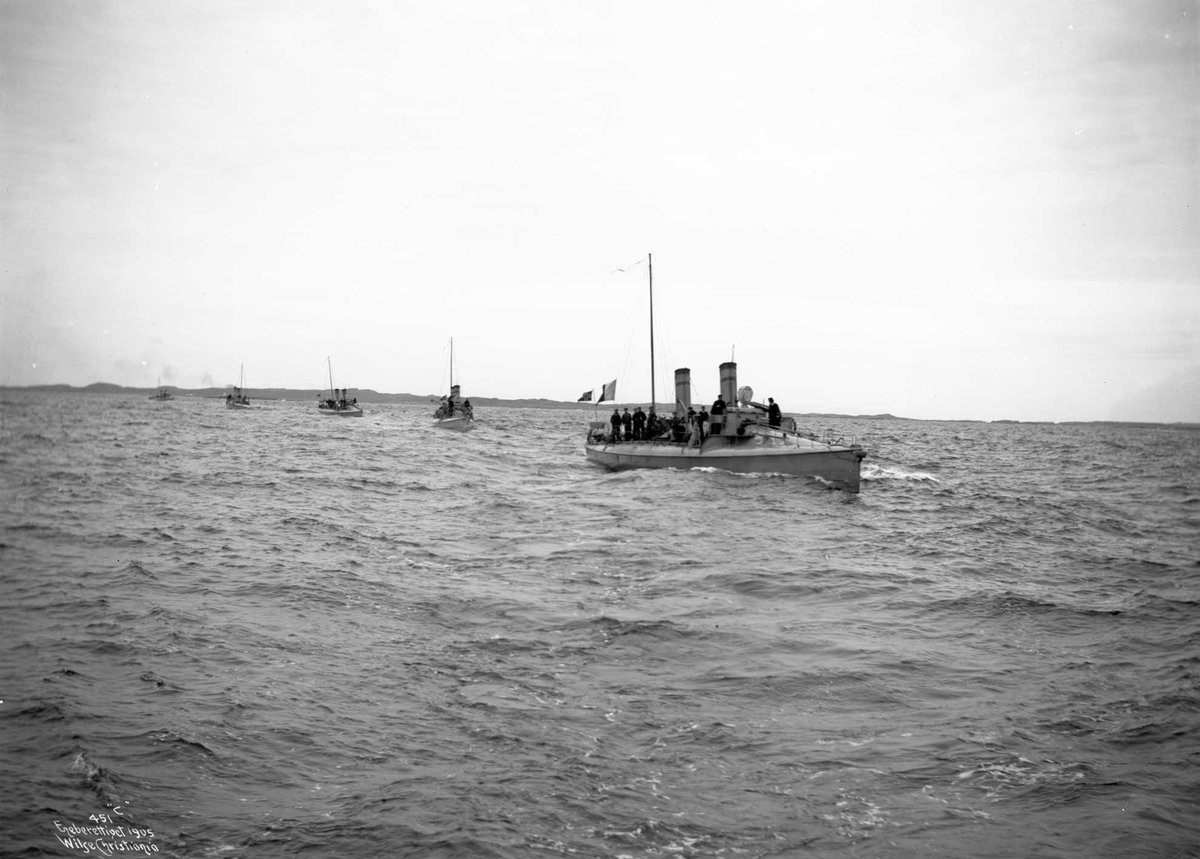 Anders Beer Wilse, Torpedobåteskadren forfra