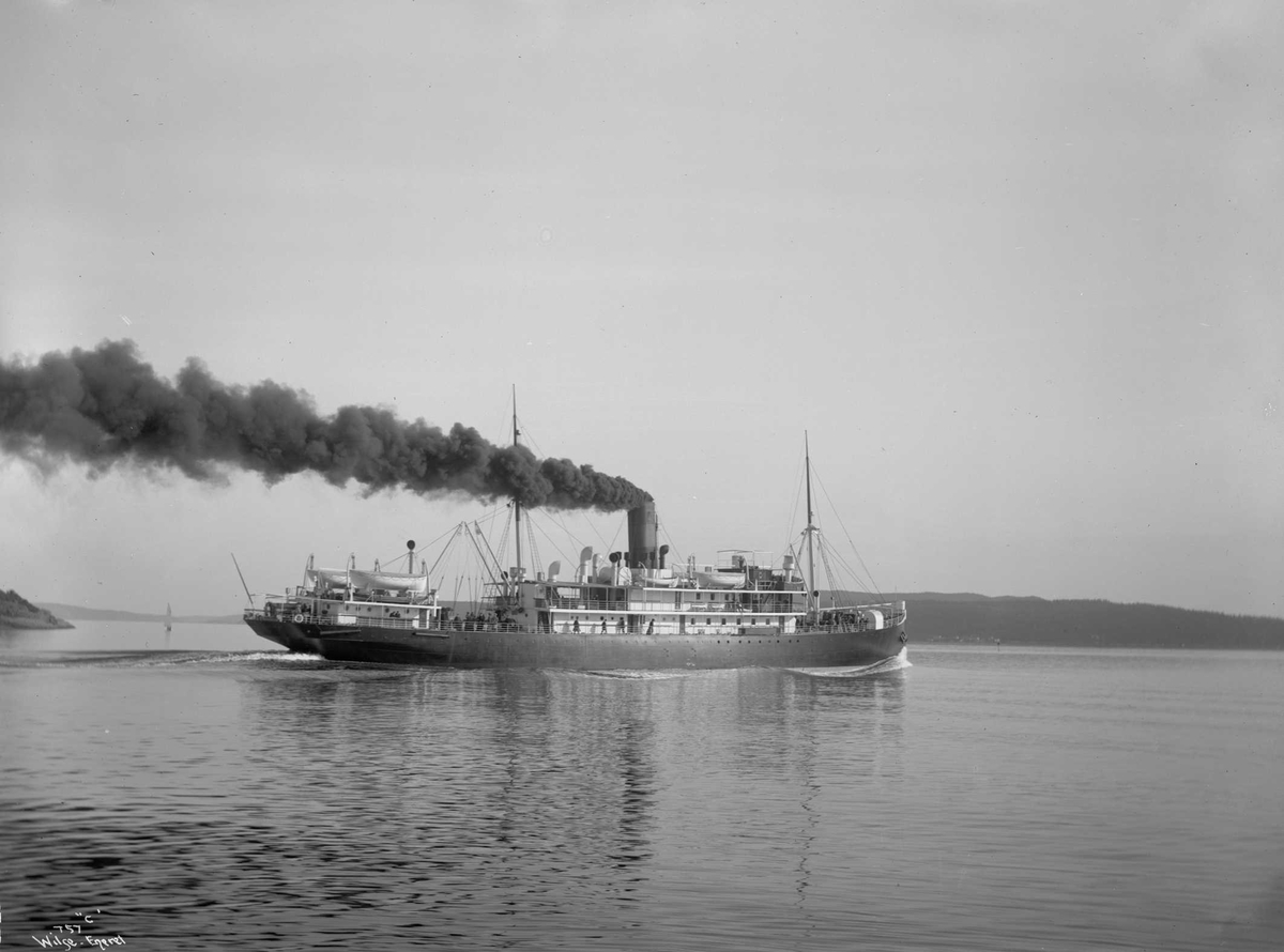 Anders Beer Wilse, D/S Dronning Maud (b.1906, A/S Burmeister & Wain’s Maskin- og Skibsbyggeri, Kjøbenhavn)
