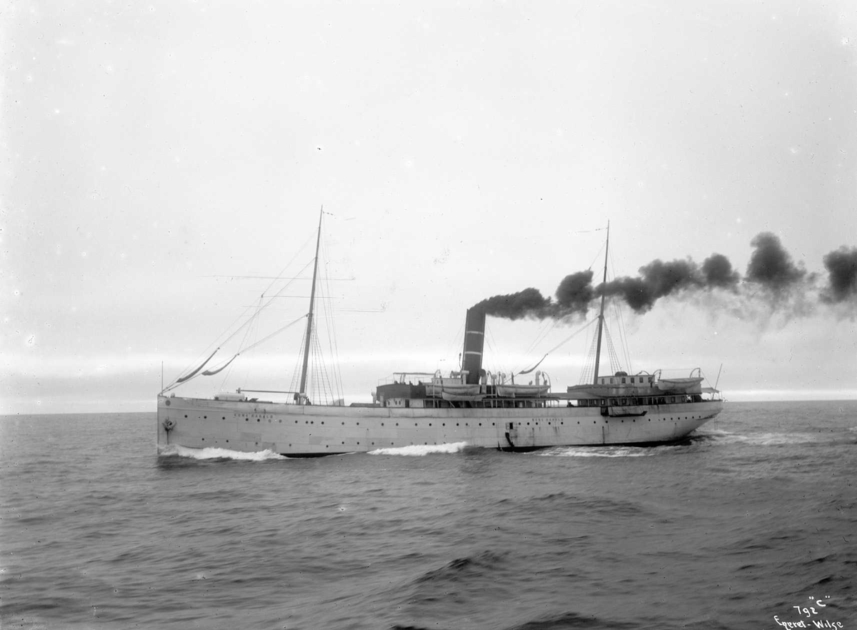 Anders Beer Wilse, D/S Kong Harald (b. 1890, Tecklenborg, Geestemünde)