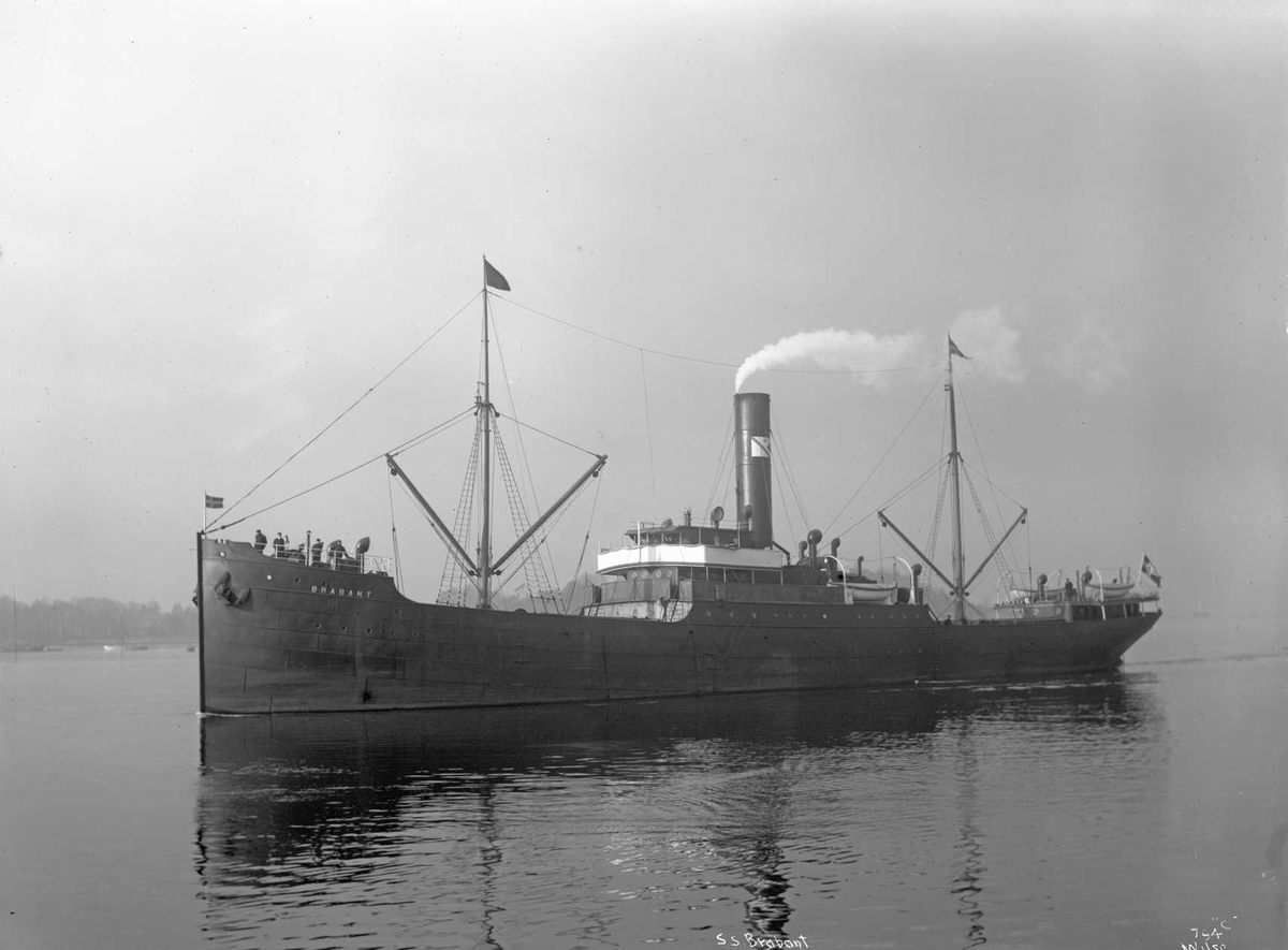 Anders Beer Wilse, D/S Brabant (b. 1907, Fredrikstad Mekaniske Verksted, Fredrikstad)