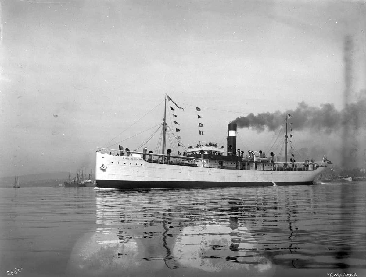 Anders Beer Wilse, D/S Marie di Giorgio (b. 1911, Nylands Verksted, Christiania)
