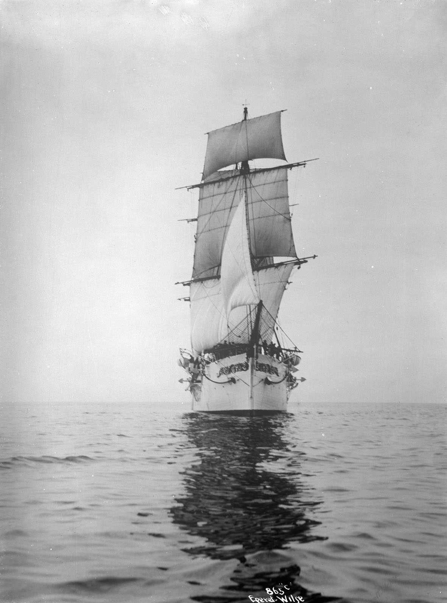 Anders Beer Wilse, Ellida, korvett (b. 1880, Karljohansvern Verft, Horten), øvingsskip i Horten