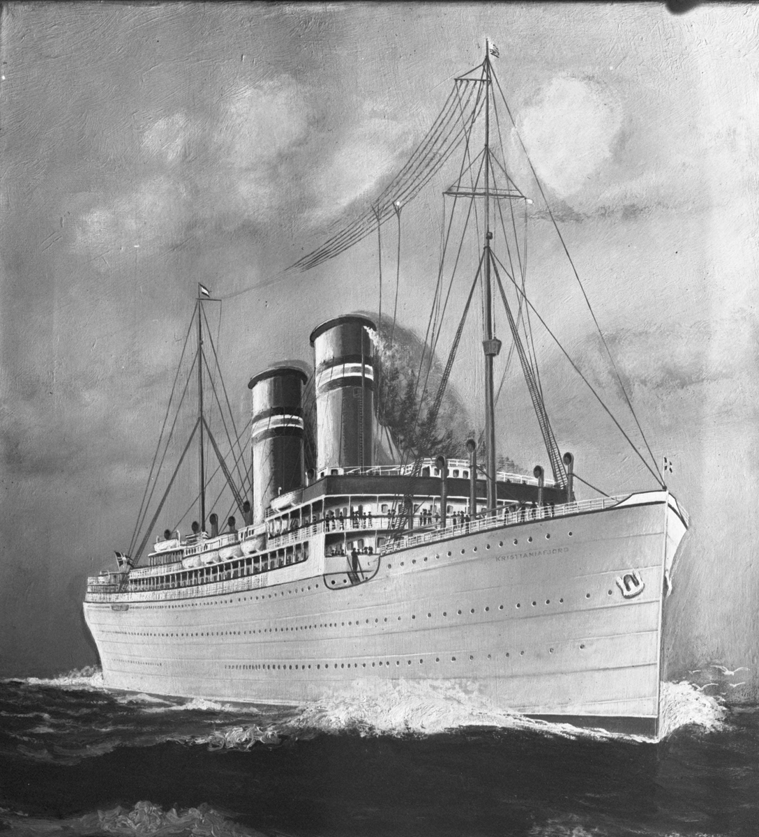 Anders Beer Wilse, D/S Kristianiafjord (b. 1913, Cammell, Laird & Co., Birkenhead)