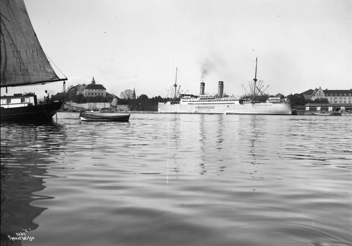 Anders Beer Wilse, D/S Stavangerfjord (b. 1918, Cammell, Laird & Co., Birkenhead)