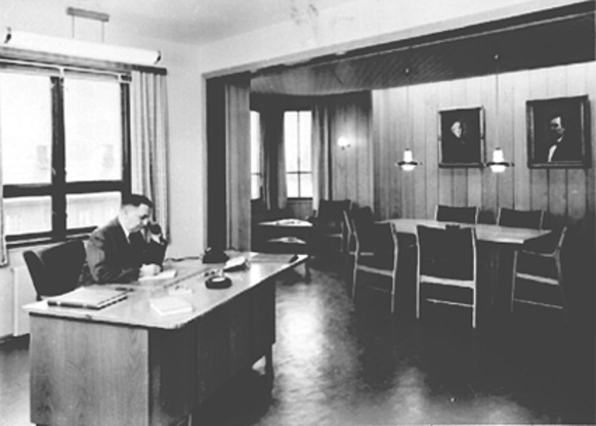 Anno Domkirkeodden, INTERIØR DIREKTØRENS KONTOR, HAMAR BRYGGERI
