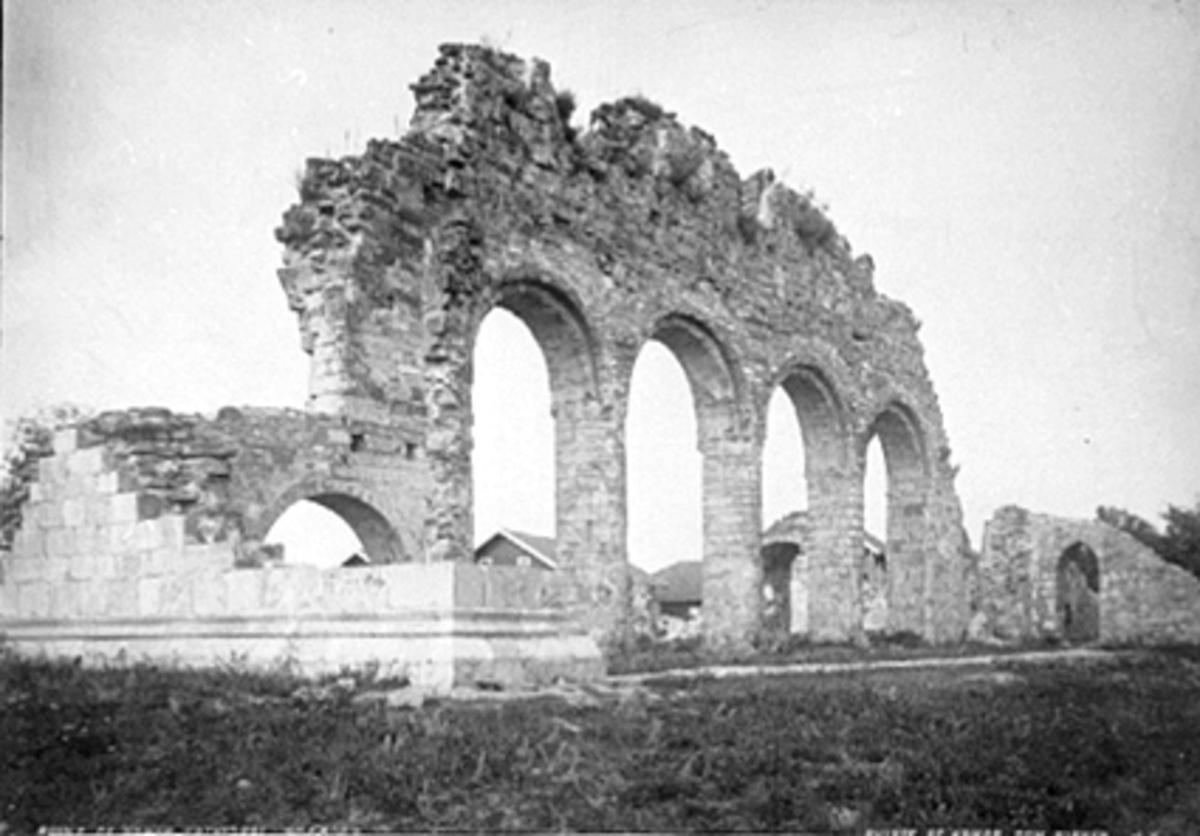 Anno Domkirkeodden, DOMKIRKERUINEN, SØYLEREKKA, STABBUR, HEDMARKSMUSEET OG DOMKIRKEODDEN