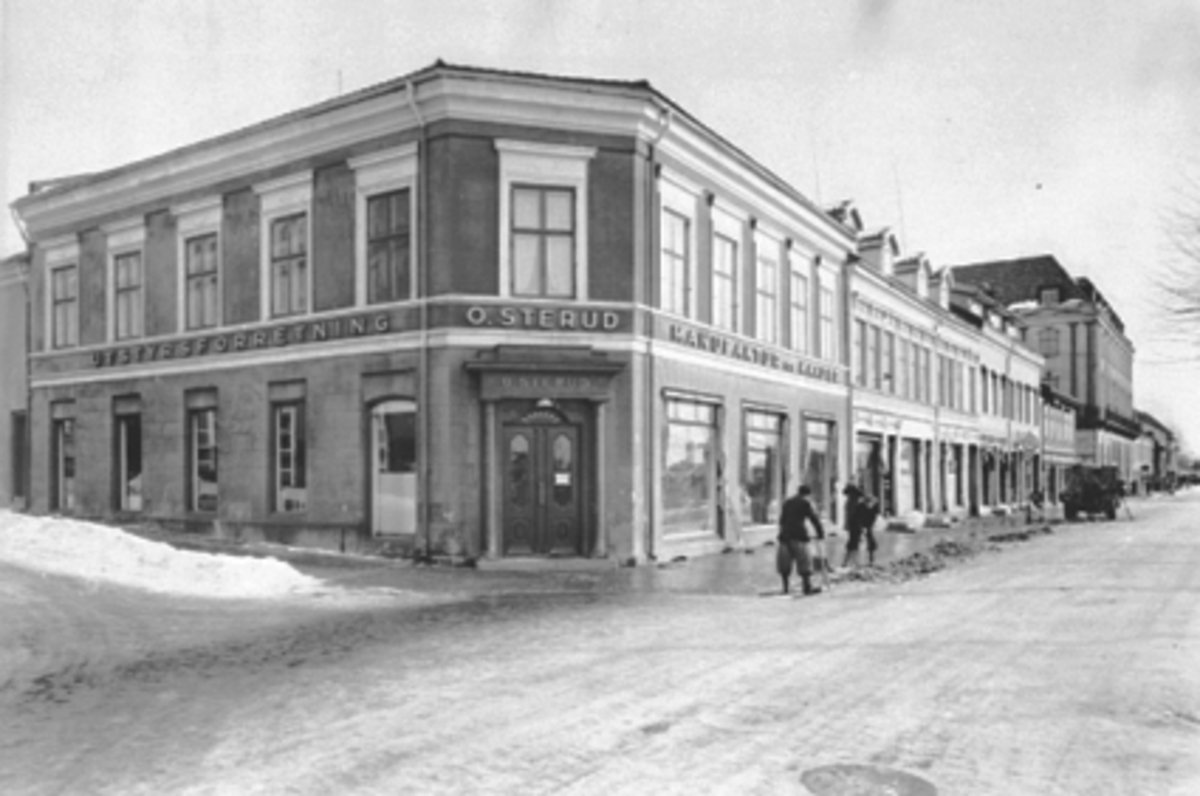 Anno Domkirkeodden, Eksteriør. Strandgata 37, Kvartal 52, Håkonsgate. O. Sterud, Lindmark.