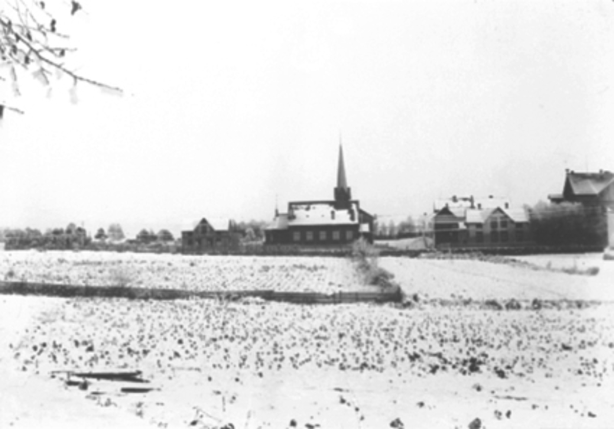 Anno Domkirkeodden, EKSTERIØR FRIKIRKEN, HORNSGT. 12, JORDE, VINTER