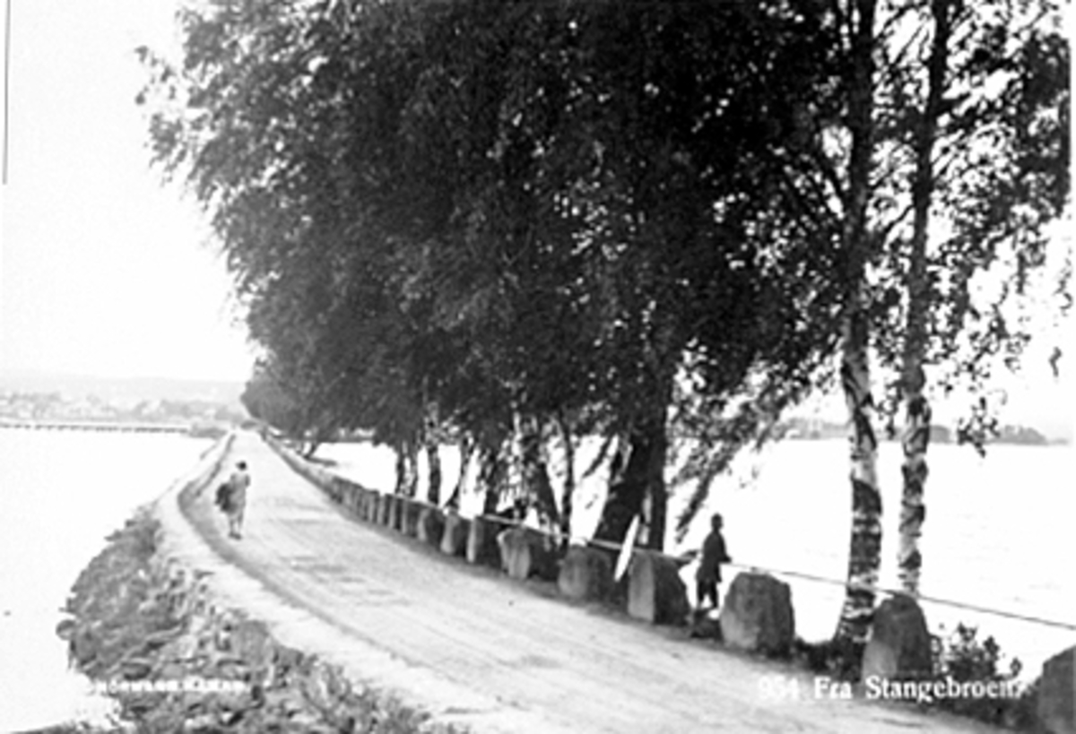 Anno Domkirkeodden, STANGEBRUA, FYLLING OVER ÅKERSVIKA, STABBESTEINER
