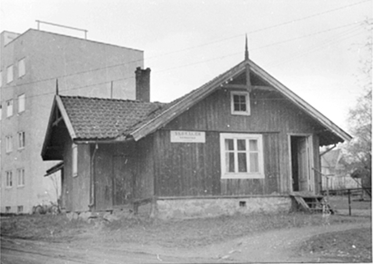 Anno Domkirkeodden, EKSTERIØR, SKOMAKERVERKSTED, LEIF BUGAARD, BAKGÅRD TIL ØSTREGATE 72