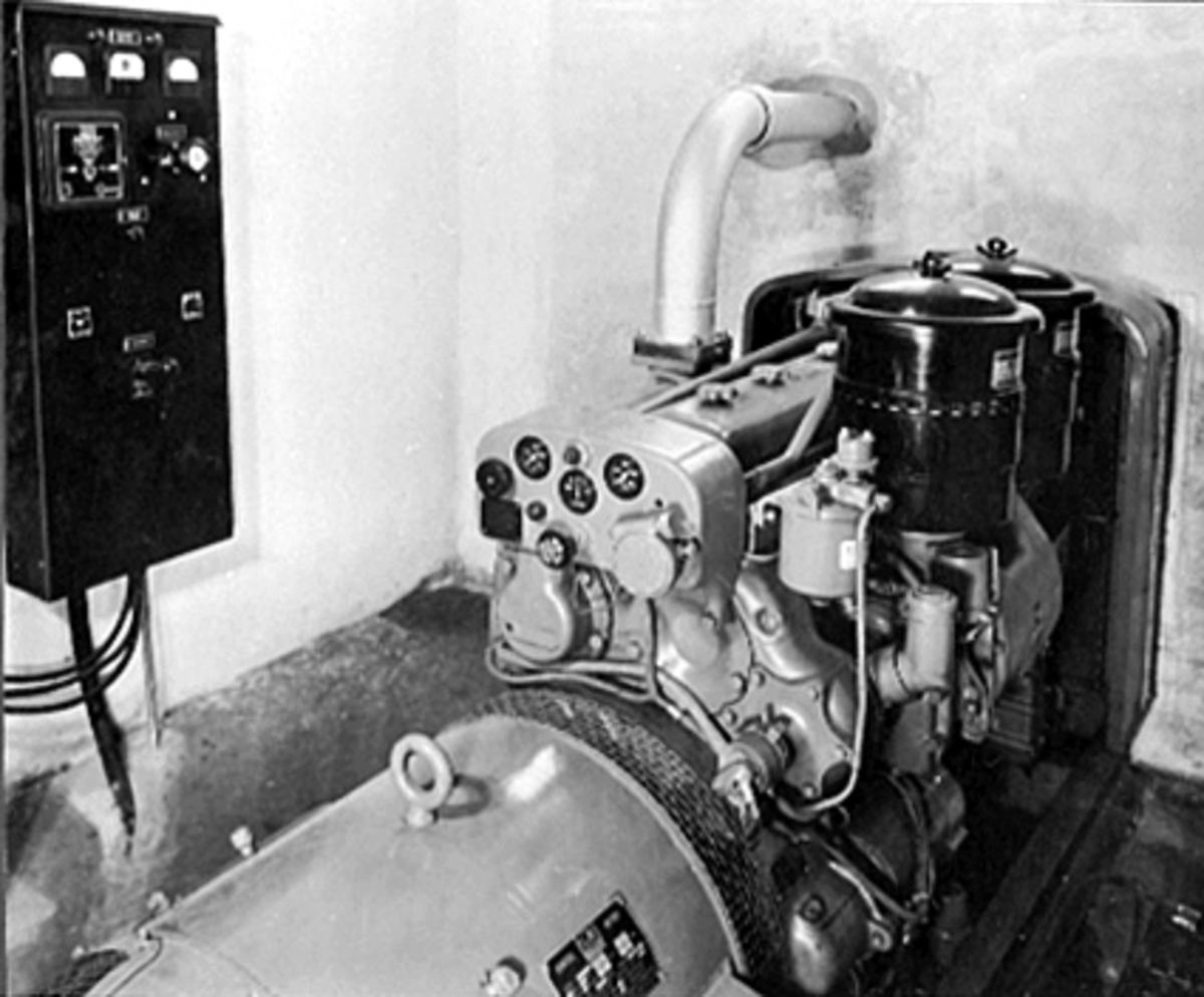 Anno Domkirkeodden, INTERIØR IDEAL FLATBRØDFABRIKK A/S, DIESELAGGREGAT 75 KW. VANGSVEGEN 51