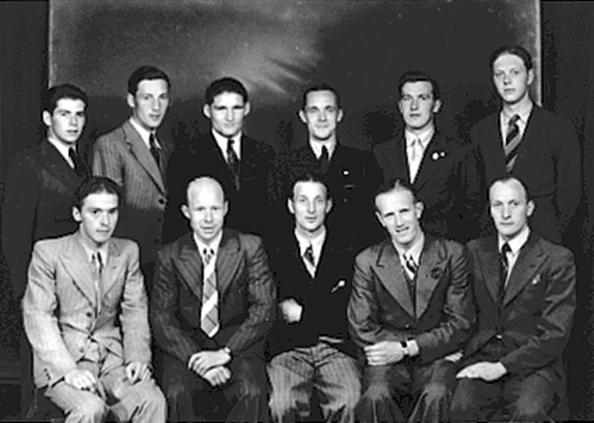 Anno Domkirkeodden, GRUPPE 11 MENN, HAMAR IDRETTSLAG H. I. L. SENIOR, 1939