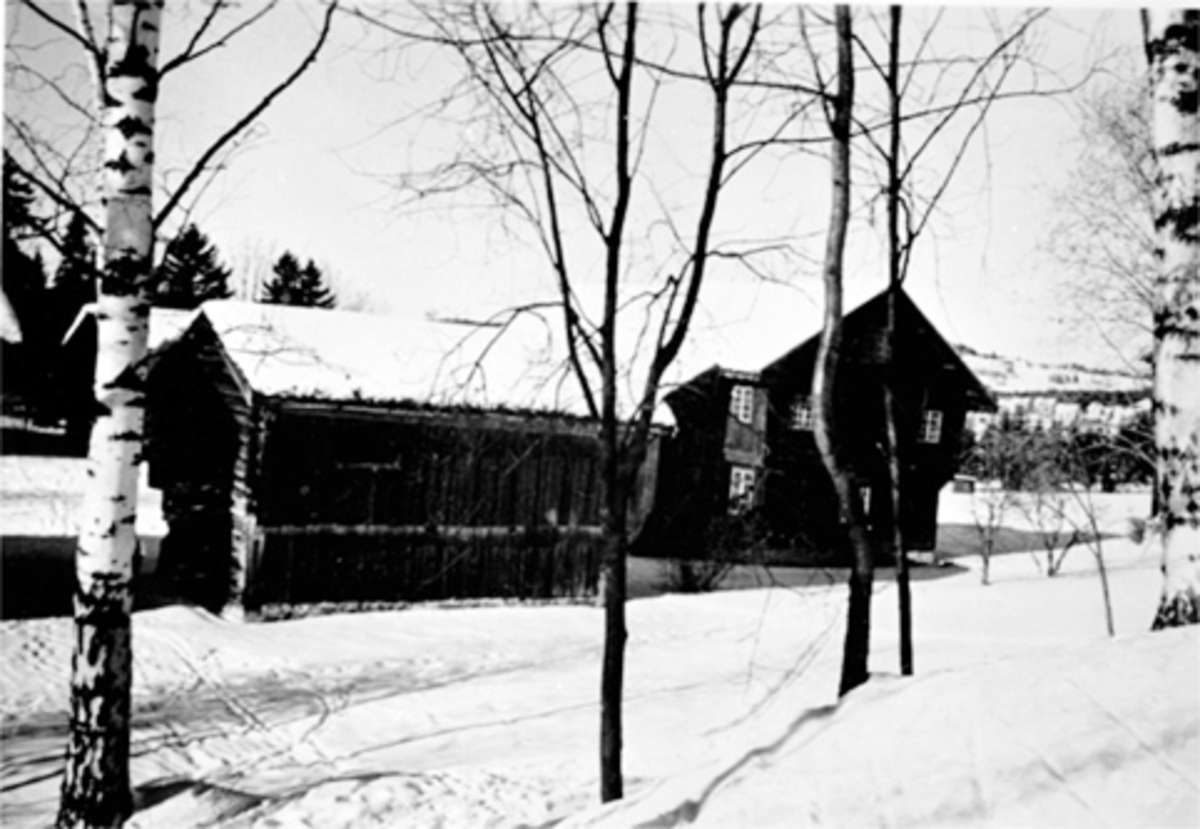 Anno Domkirkeodden, SKÅSTADLOFTET, BOLSTADBYGNINGEN, DOMKIRKEODDEN, VINTER
