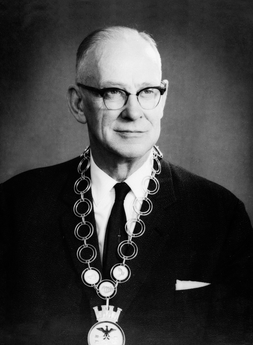 Anno Domkirkeodden, ORDFØRER HAMAR 1946 - 1967, ERLING AUDENSEN, ORDFØRERKJEDE
