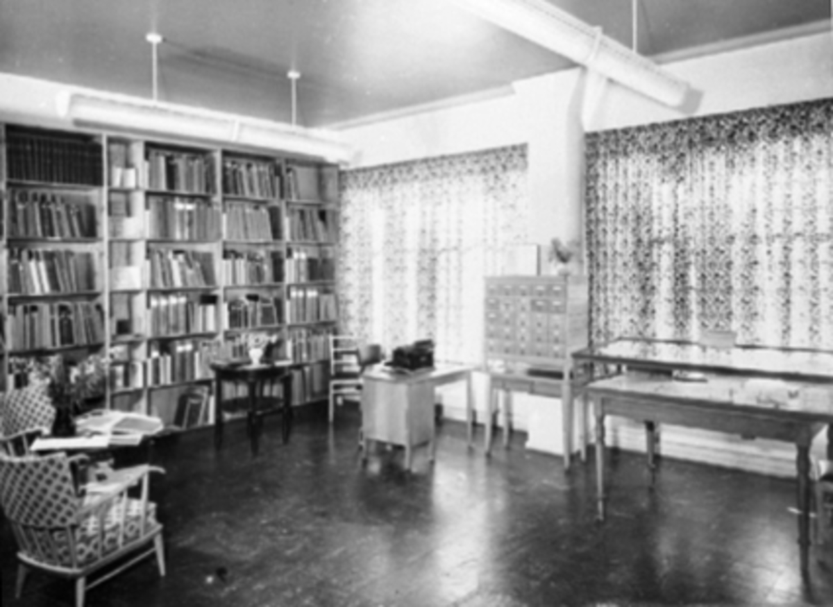 Anno Domkirkeodden, INTERIØR, HAMAR FOLKEBIBLIOTEK, STRANDGT. 43
