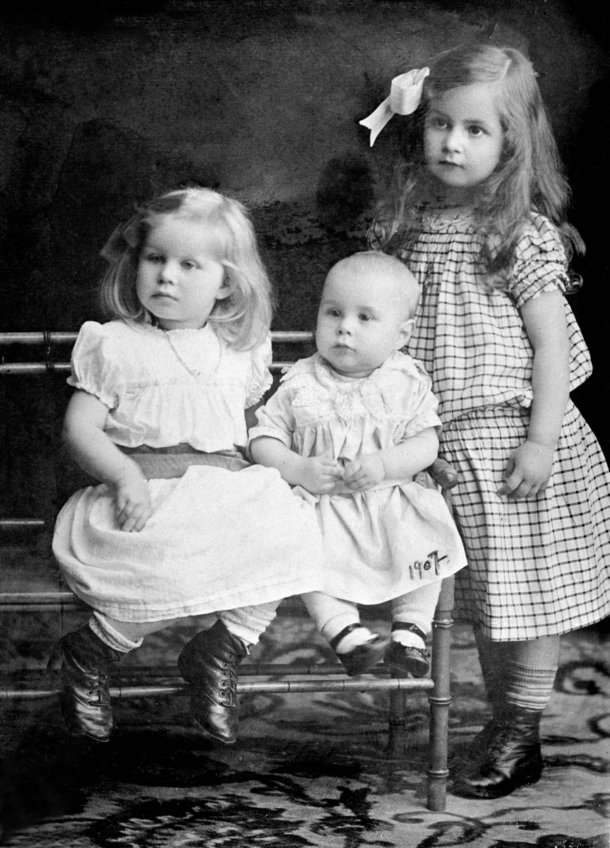 Anno Domkirkeodden, GRUPPE 3 BARN, EDITH BORGERSEN, SVEN BORGERSEN, SOLVEIG BORGERSEN