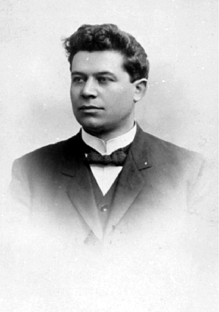 Anno Domkirkeodden, Skredder Nils Evensen,1877-1923. Portrett.