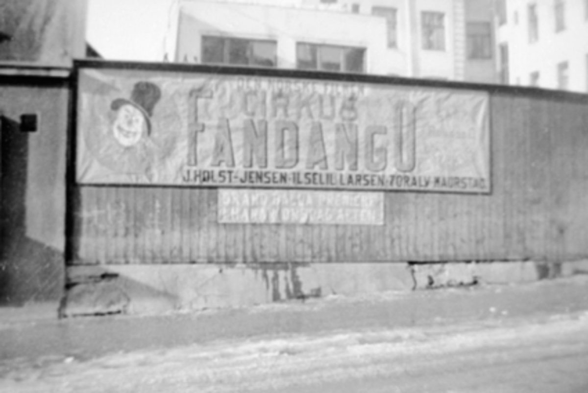 Anno Domkirkeodden, FILMREKLAME FOR: CIRKUS FANDANGO, FESTIVITETEN KINO